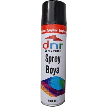 DNR SPREY BOYA 210 ML SİYAH